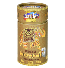 Battler Premium Canister of Gold Elephant - 25 x 2 g